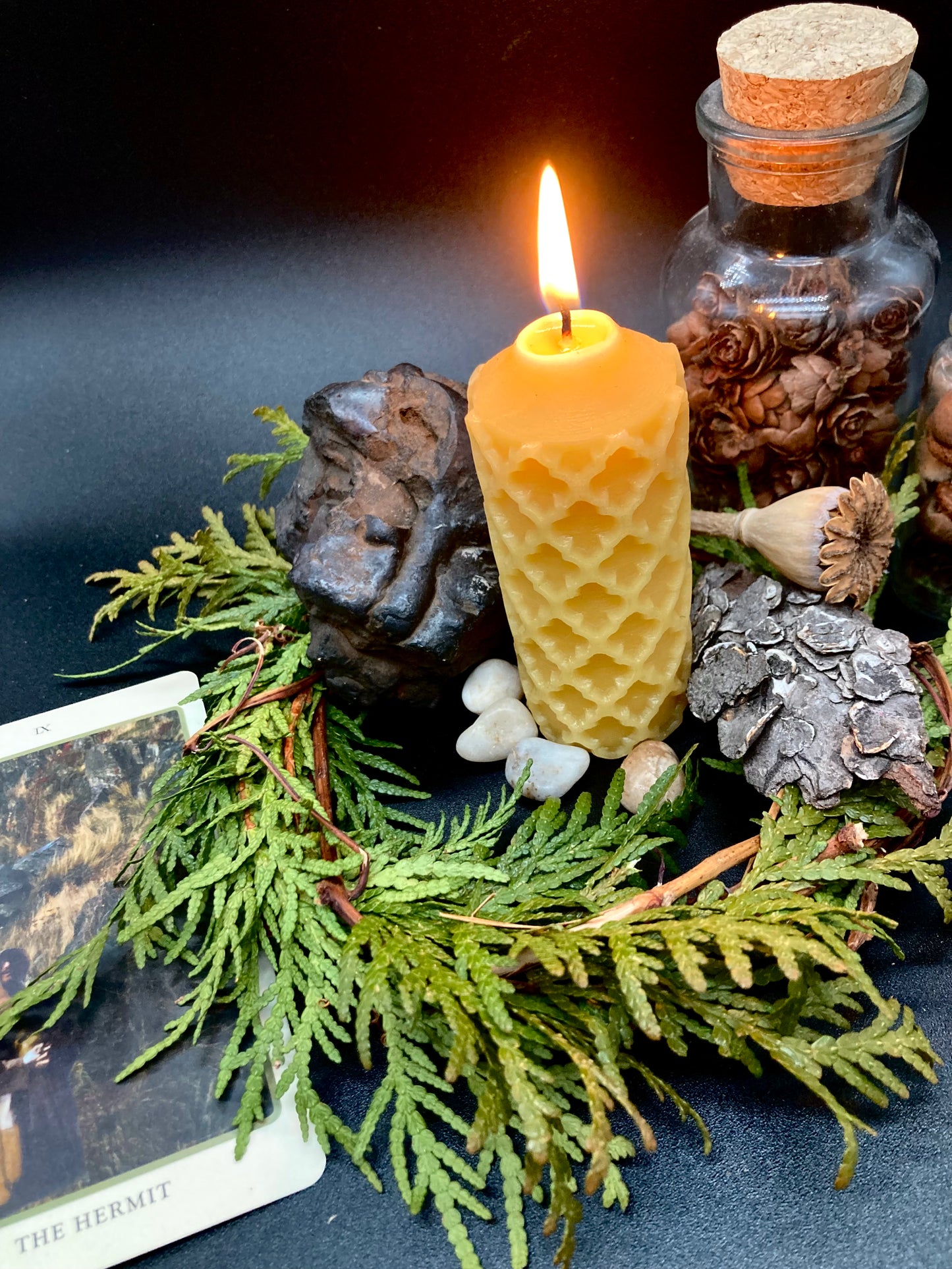 Cathedral Window Pillar Candle